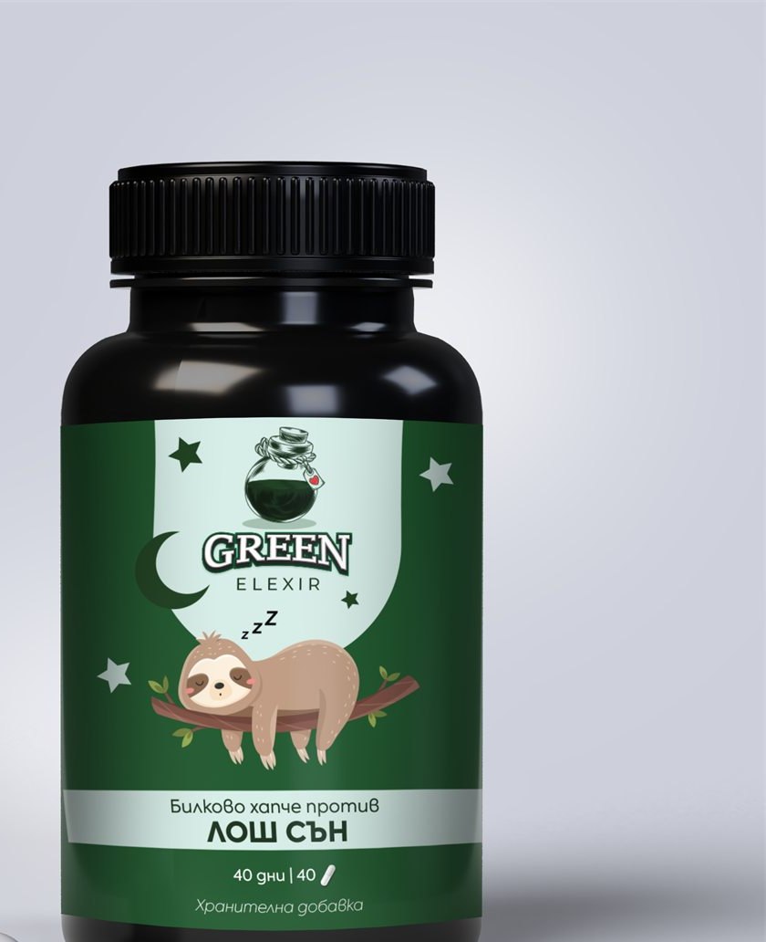 Билкови хапчета за сън Green Elexir